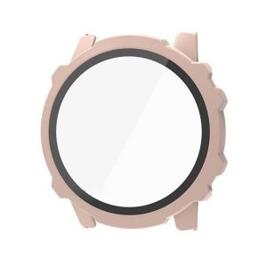 Amazfit Falcon, Műanyag védőkeret, kijelzővédő üveggel, közepesen ütésálló, szíj nélkül, rózsaszín