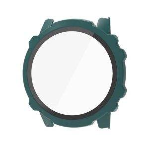 Amazfit Falcon, Műanyag védőkeret, kijelzővédő üveggel, közepesen ütésálló, szíj nélkül, sötétzöld