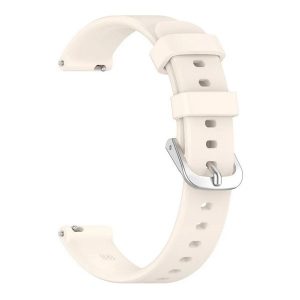 Garmin Lily 2 / Lily 2 Active, szilikon pótszíj, állítható, bézs