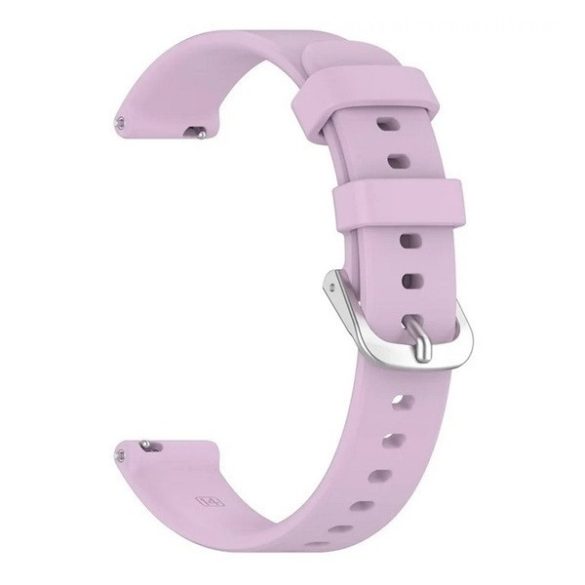 Garmin Lily 2 / Lily 2 Active, szilikon pótszíj, állítható, lila