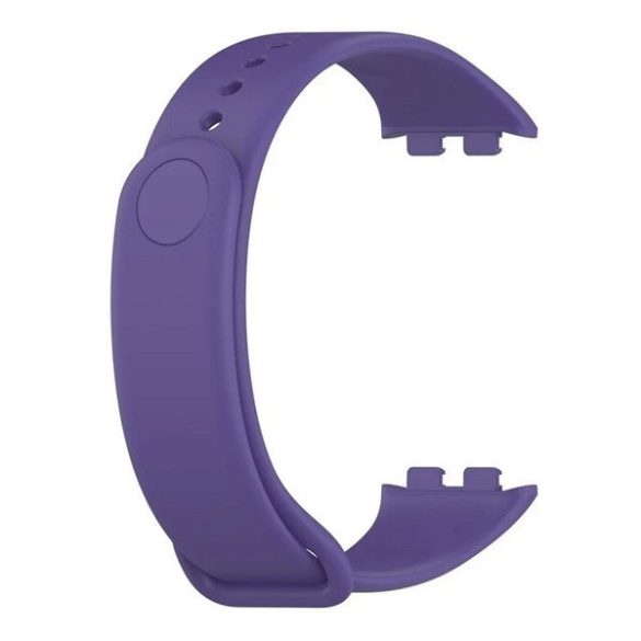 Huawei Honor Band 9, szilikon pótszíj, állítható, lila