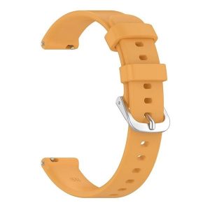 Garmin Lily 2 / Lily 2 Active, szilikon pótszíj, állítható, sárga