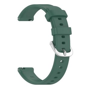Garmin Lily 2 / Lily 2 Active, szilikon pótszíj, állítható, sötétzöld