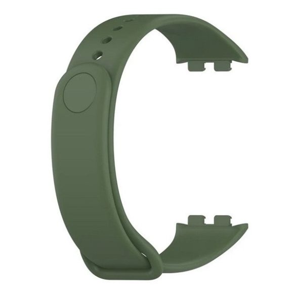 Huawei Honor Band 9, szilikon pótszíj, állítható, sötétzöld