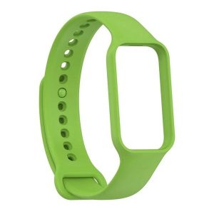 Xiaomi Smart Band 8 Active / Redmi Smart Band 2, szilikon pótszíj, állítható, világoszöld
