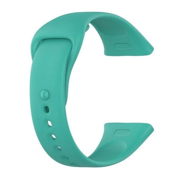 Xiaomi Redmi Watch 3, szilikon pótszíj, állítható, menta