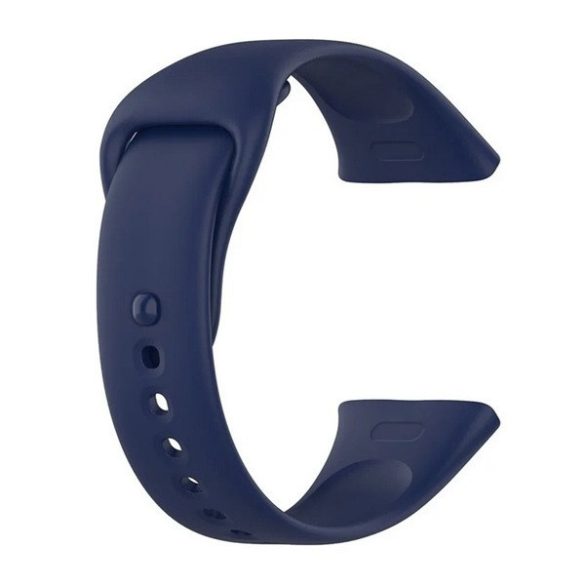 Xiaomi Redmi Watch 3, szilikon pótszíj, állítható, sötétkék