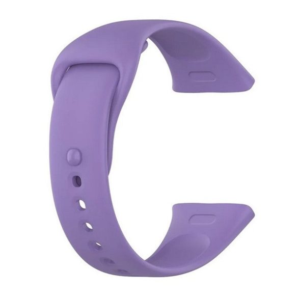 Xiaomi Redmi Watch 3, szilikon pótszíj, állítható, lila