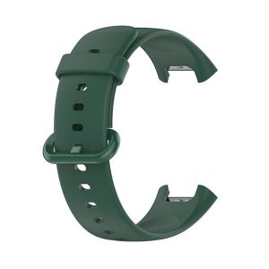 Xiaomi Redmi Watch 2 / Watch 2 Lite, szilikon pótszíj, állítható, sötétzöld