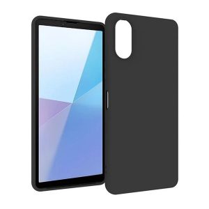 Sony Xperia 10 VI, Szilikon tok, fekete