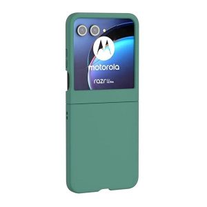 Motorola Razr 50, Műanyag hátlap védőtok, sötétzöld