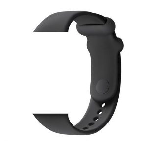 Xiaomi Mi Smart Band 8 Pro / Redmi Watch 4, szilikon pótszíj, állítható, Devia Delux Sport, fekete