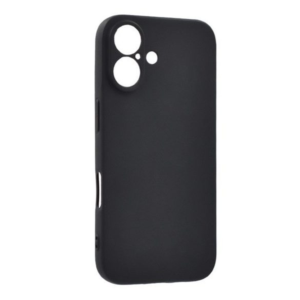 Apple iPhone 16, Szilikon tok, ultravékony, fekete