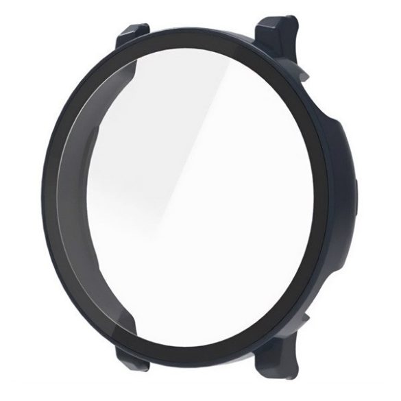 Huawei Watch GT5 (41 mm), Műanyag védőkeret, kijelzővédő üveggel, közepesen ütésálló, szíj nélkül, sötétkék