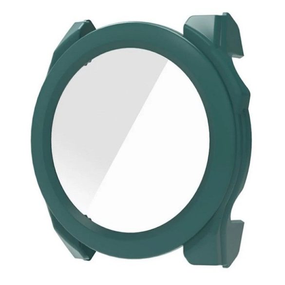 Garmin Fenix 8 (51 mm), Műanyag védőkeret, kijelzővédő üveggel, közepesen ütésálló, szíj nélkül, sötétzöld