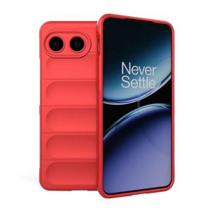 OnePlus Nord 4, Szilikon tok, közepesen ütésálló, 3D minta, piros