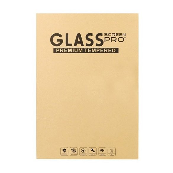 Samsung Galaxy Tab S10 Plus 12.4 SM-X820 / X826B, Kijelzővédő fólia, ütésálló fólia, Tempered Glass (edzett üveg), Clear