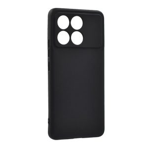Xiaomi Redmi K70 / K70 Pro / Poco F6 Pro, Szilikon tok, ultravékony, fekete