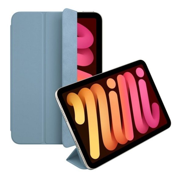 Apple iPad Mini (2021 / 2024) (8.3), mappa tok, Smart Case, kék, gyári
