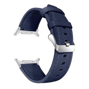 Samsung Galaxy Watch Ultra (47mm) SM-L705, valódi bőr pótszíj, állítható, sötétkék