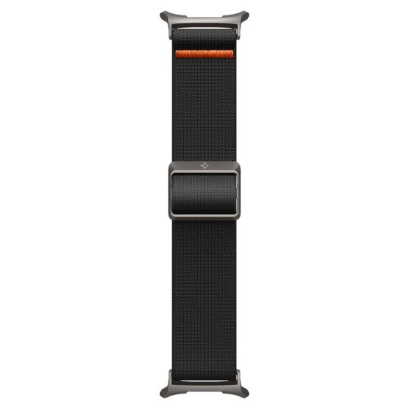 Samsung Galaxy Watch Ultra (47mm) SM-L705, szövet pótszíj, Spigen Lite Fit, fekete