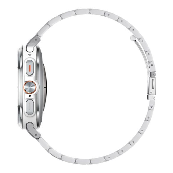 Samsung Galaxy Watch Ultra (47mm) SM-L705, fém pótszíj, Spigen Modern Fit, ezüst