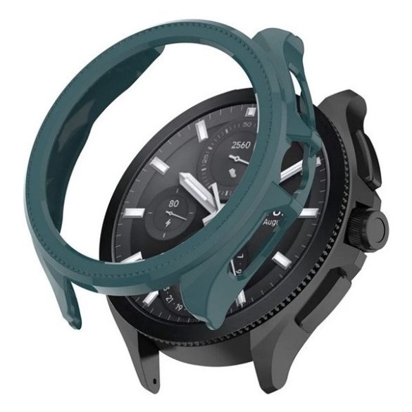 Xiaomi Watch 2 Pro, Műanyag védőkeret, közepesen ütésálló, szíj nélkül, sötétzöld