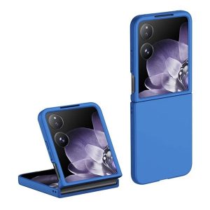Xiaomi Mix Flip, Műanyag hátlap védőtok, sötétkék