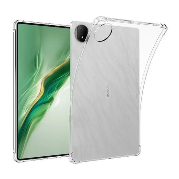Huawei Honor MagicPad 2 (12.3), Szilikon tok, közepesen ütésálló, légpárnás sarok, átlátszó