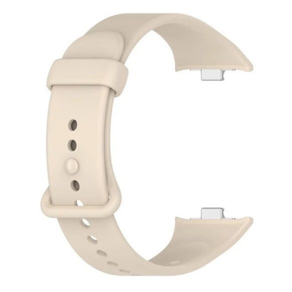 Xiaomi Smart Band 9 Pro, szilikon pótszíj, állítható, bézs