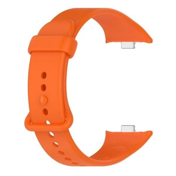 Xiaomi Smart Band 9 Pro, szilikon pótszíj, állítható, narancssárga
