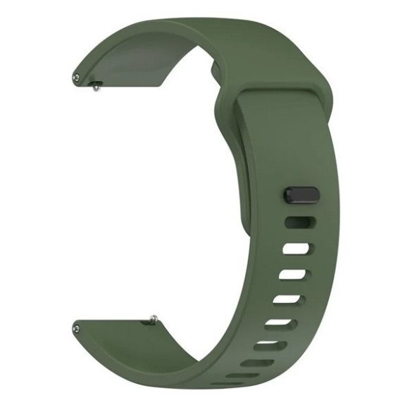 Xiaomi Redmi Watch 5 Active / Redmi Watch 5 Lite, szilikon pótszíj, állítható, sötétzöld