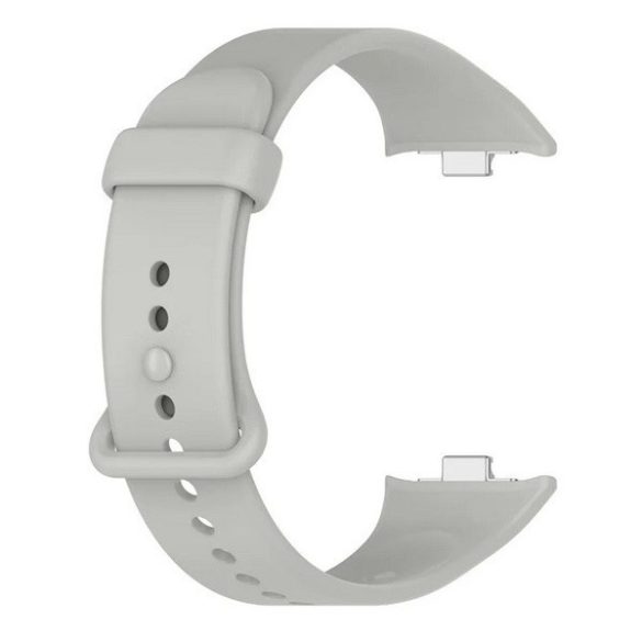 Xiaomi Smart Band 9 Pro, szilikon pótszíj, állítható, világosszürke