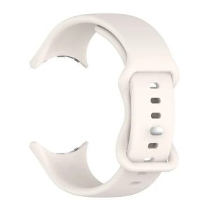 Google Pixel Watch 3 (41 mm), szilikon pótszíj, állítható, bézs