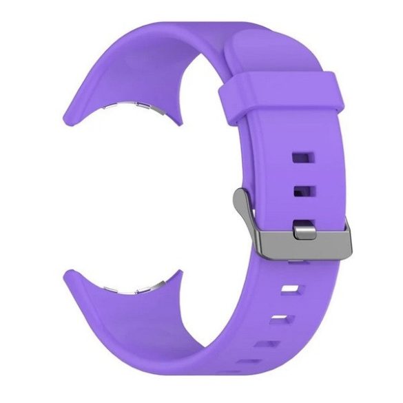 Google Pixel Watch 3 (45 mm), szilikon pótszíj, állítható, lila