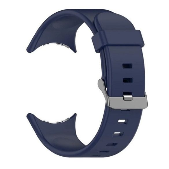Google Pixel Watch 3 (45 mm), szilikon pótszíj, állítható, sötétkék
