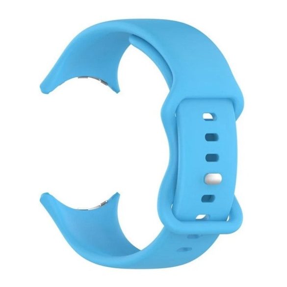 Google Pixel Watch 3 (41 mm), szilikon pótszíj, állítható, világoskék