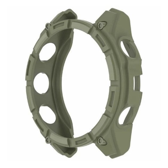 Garmin Enduro 3, Szilikon védőkeret, közepesen ütésálló, szíj nélkül, sötétzöld