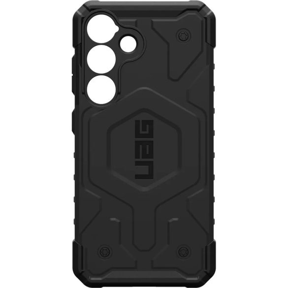 Samsung Galaxy S25 SM-S931, Műanyag hátlap védőtok, szilikon belső, közepesen ütésálló, UAG Pathfinder, fekete