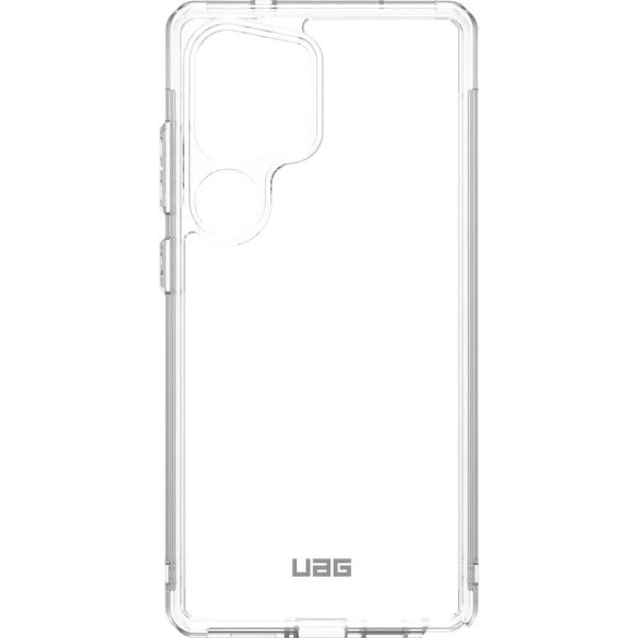 Samsung Galaxy S25 Ultra SM-S938, Műanyag hátlap védőtok, szilikon belső, közepesen ütésálló, UAG Plyo, áttetsző