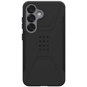 Samsung Galaxy S25 SM-S931, Műanyag hátlap védőtok, szilikon belső, közepesen ütésálló, Magsafe kompatibilis, UAG Civilian Pro Magsafe, fekete