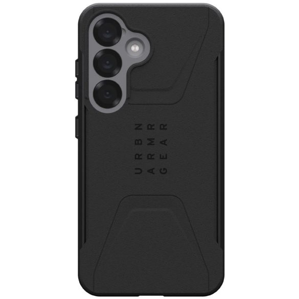 Samsung Galaxy S25 SM-S931, Műanyag hátlap védőtok, szilikon belső, közepesen ütésálló, Magsafe kompatibilis, UAG Civilian Pro Magsafe, fekete