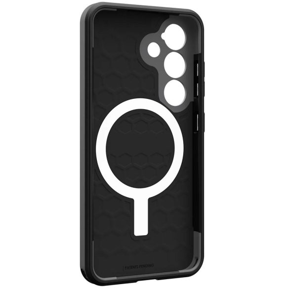 Samsung Galaxy S25 SM-S931, Műanyag hátlap védőtok, szilikon belső, közepesen ütésálló, Magsafe kompatibilis, UAG Civilian Pro Magsafe, fekete