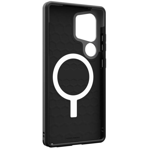 Samsung Galaxy S25 Ultra SM-S938, Műanyag hátlap védőtok, szilikon belső, közepesen ütésálló, Magsafe kompatibilis, UAG Civilian Pro Magsafe, fekete