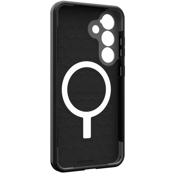 Samsung Galaxy S25 Plus SM-S936, Műanyag hátlap védőtok, szilikon belső, közepesen ütésálló, Magsafe kompatibilis, UAG Civilian Pro Magsafe, fekete