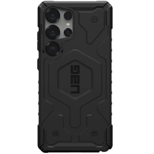 Samsung Galaxy S25 Ultra SM-S938, Műanyag hátlap védőtok, szilikon belső, közepesen ütésálló, Magsafe töltővel kompatibilis, UAG Pathfinder Magsafe, fekete