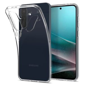 Samsung Galaxy A36 5G SM-A366B, Szilikon tok, Spigen Liquid Crystal, átlátszó