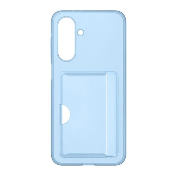 Samsung Galaxy A26 5G SM-A266B, Szilikon tok, kártyatartóval, kék, gyári