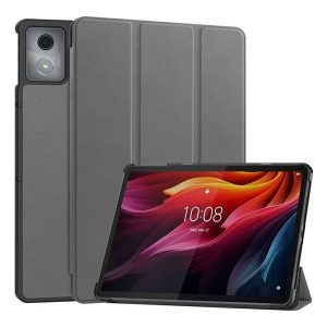 Lenovo Tab K11 Plus (11.45) TB-352, mappa tok, Trifold, sötétszürke