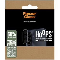   Samsung Galaxy A36 5G SM-A366B, Kamera lencsevédő fólia, ütésálló fólia, Tempered Glass (edzett üveg), Panzerglass Hoops, fekete